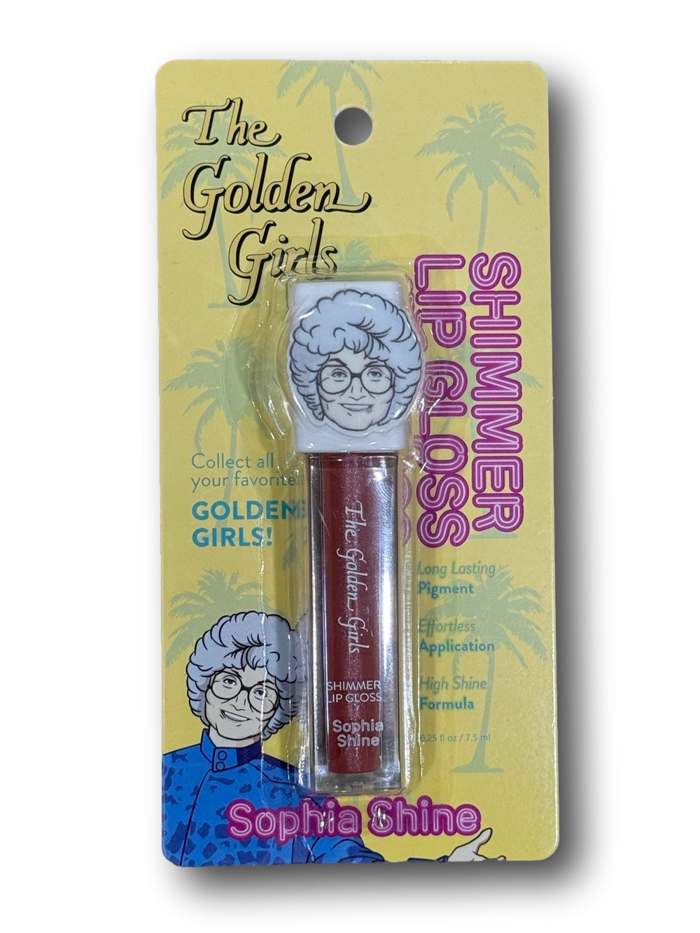 The Golden Girls "Sophia Shine" Shimmer Lip Gloss - NWT